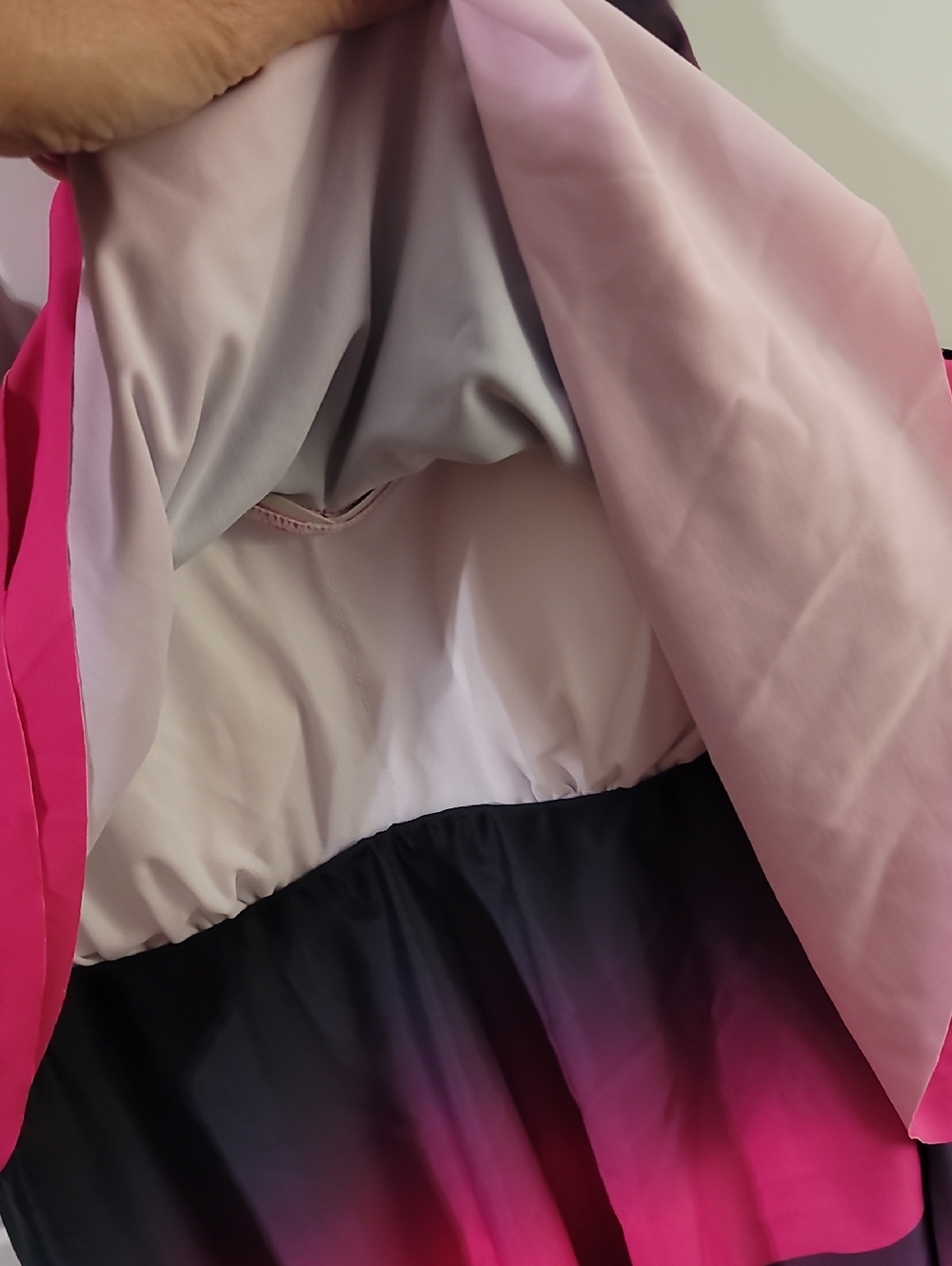 Pink Layered Ruffle Tankini Top - Picture 4 of 8